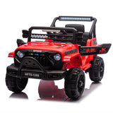 12V Kids Ride On Electric Truck Car W/Parents Control,2WD,Four-wheel suspension,