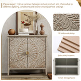 2 Door Cabinet, American Furniture, Suitable for Bedroom, Living Room, Study
