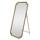 Full Length Mirror with Stand, 70.1"x31.9" Floor Standing Large Dressing Mirror
