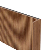 Queen Metal Platform Bed Natural