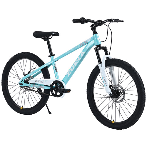 ZUKKA Mountain Bike,24 Inch MTB for Boys and Girls Age 9-12 Years,Multiple Color