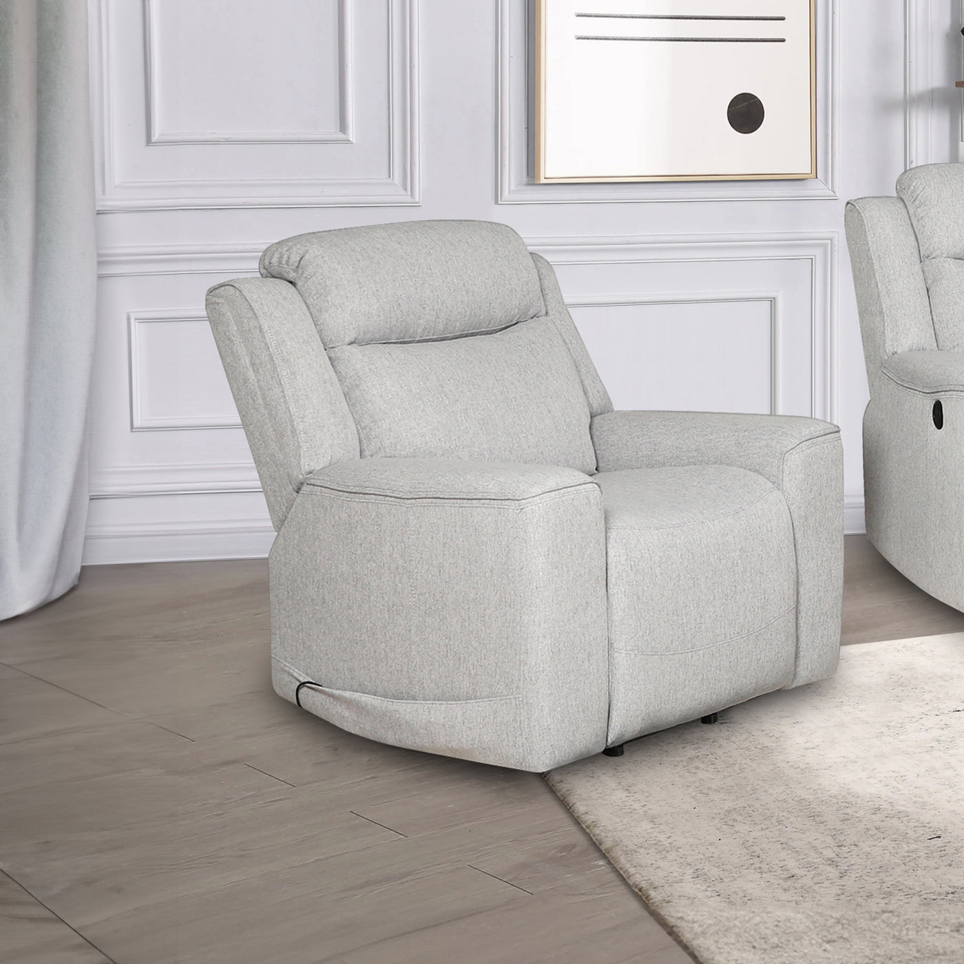 Modern Upholstered Adjustable Recliner Chair