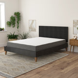 8' Daisy Firm Memory Foam Mattress Full with Edge Support