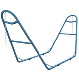 Portable 2 Person Hammock Stand Steel Frame 550 lbs Blue