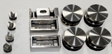 Roller Set with Wall Brackets and Anti-Jump Knobs 24D02P05-CHX