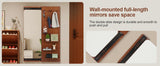 47.6 x 15.7 inch multi-functional design panel wall-mounted full-length mirror