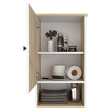 Medicine Cabinet - Single Door - Engineered Wood - Open Shelf