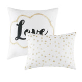Comforter Set - 4-Piece - Twin/Twin XL - Brushed Polyester Print