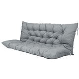 3 Seater Swing Cushion 5" Thick Waterproof Light Grey