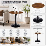 Engineered Wood Dining Table Natural