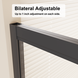 44-48.in W x 72.in H Pivot Shower Door