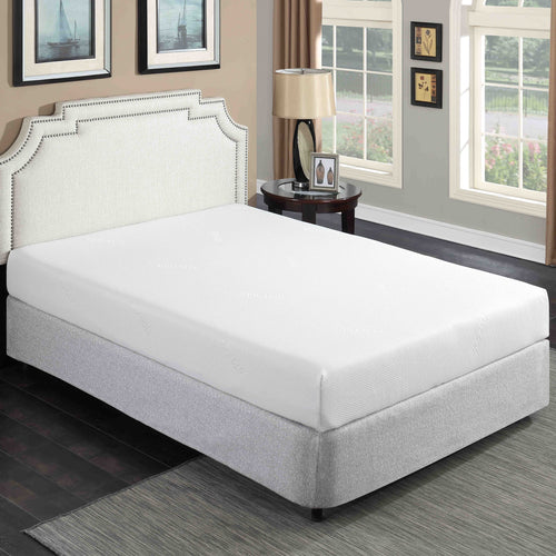 Queen Size 8-Inch Gel Memory Foam Mattress with Aloe Vera Cover