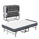 Twin Metal Platform Bed Black