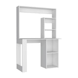 Computer Desk with Hutch and Shelves - 38.8"W Work Surface