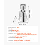 360° Swivel Kitchen Sink Faucet Aerator 5-Flow Brass Adapter
