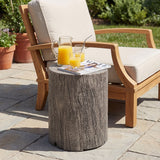 16x20 inch MGO Tank Holder/Side Table, Light Grey
