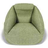 Inflatable Ergonomic Couch - Olive Green - Electric Pump Included