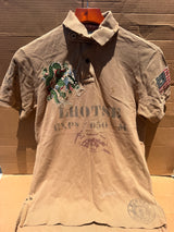 Polo Ralph Lauren Lhotse Expedition Custom Fit Polo Shirt - Khaki - Size S