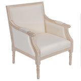 Linen Dining Chair Beige