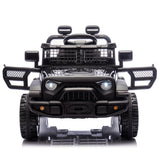 24V Kids Ride on Car W/Parents Control,Four-wheel suspension,2WD,Power display,B