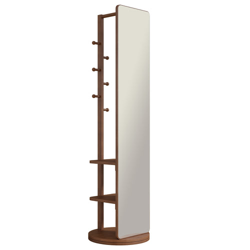 360° Rotating 69"x20" Multifunctional Full Length Mirror