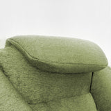 Inflatable Ergonomic Couch - Olive Green - Electric Pump Included