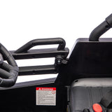 12V 2WD Kids Ride On UTV W/ 2.4G PC,Anti-Collision Bar,High Chassis,Anti-Slip Wh