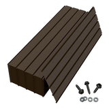 Metal Corrugated Roofing Panels Galvanized Steel 20 Pack