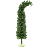 HOMCOM 6ft Whimsical Pencil Christmas Tree, Slim Artificial Christmas Tree with