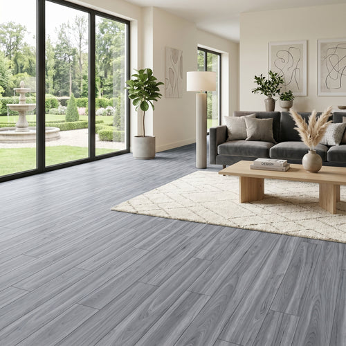Peel and Stick Vinyl PVC Floor Tile 36x6 inches, 60-Pack 90 Sq.Ft