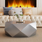 Stainless Steel Coffee Table Silver