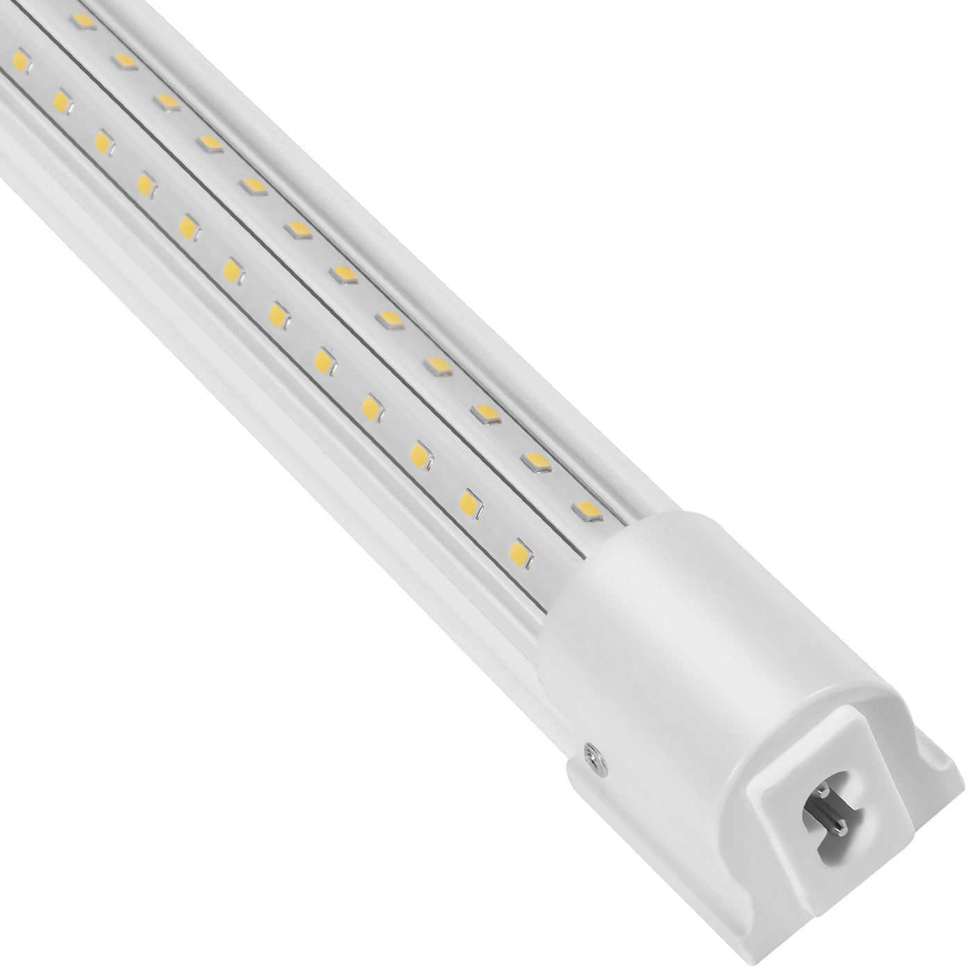 10 Pack 4 Ft LED Shop Light 40W 6500 Lm Linkable Ceiling Fixture