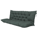 71x40 Waterproof Porch Swing Cushion 4in Thick Bench Pad
