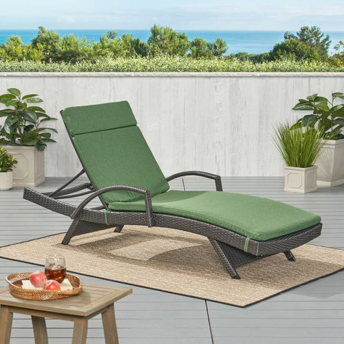Salem Outdoor Chaise Lounge Cushion 2-Pack