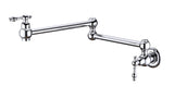 Wall Mount Folding Kitchen Pot Filler Faucet