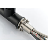 Single Handle Kitchen Sink Faucet With Pull Out Sprayer