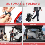 Mobility Scooter Foldable Red