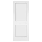 32 in. x 80 in. x 1-3/8 in. Shaker White Primed 2-Panel Wooden Interior Door