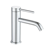 Chrome Stainless Steel Waterfall Bathroom Sink Faucet Single Handle