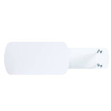 Coffee Table - Modern High Gloss - White & Chrome - Pull-Out Tabletop