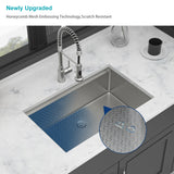 30" Undermount Kitchen Sink - 30*19*9 inch Single Bowl 16 Gauge Stainless Steel