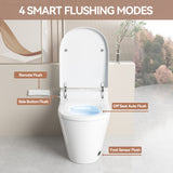 Unique Smart Toile, One Piece Toilet with Bidet Built