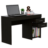 Writing Computer Desk - Two Drawers - Cabinet - 47.2"W