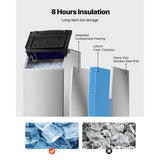 Commercial Ice Maker Storage Bin, 300 LBS Capacity Ice-Bin