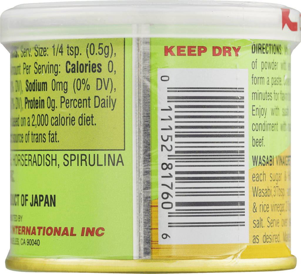 Hime Powdered Sushi Wasabi (10x0.88 OZ)-5