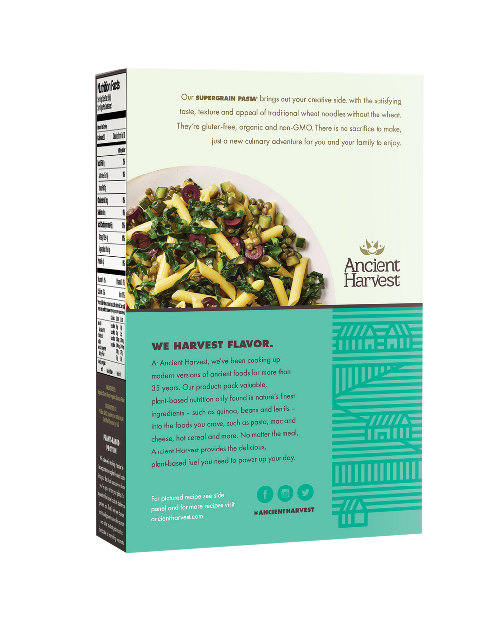 OG2 A.H. QUINOA PENNE GF ( 12 X 9.6 OZ   )-3