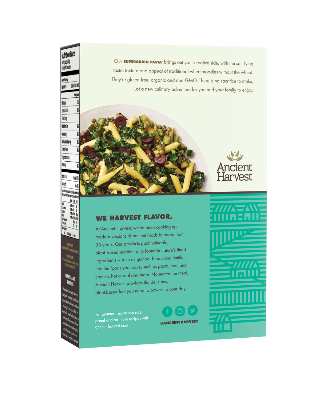 OG2 A.H. QUINOA PENNE GF ( 12 X 9.6 OZ   )-3