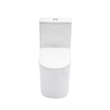 Ceramic One Piece Toilet for Bathroom, 12-inch Rough-In, 1.1/1.6 GPF