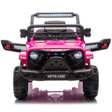 12V Kids Ride On Electric Truck Car W/Parents Control,2WD,Four-wheel suspension,