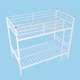Twin Metal Bunk Bed White